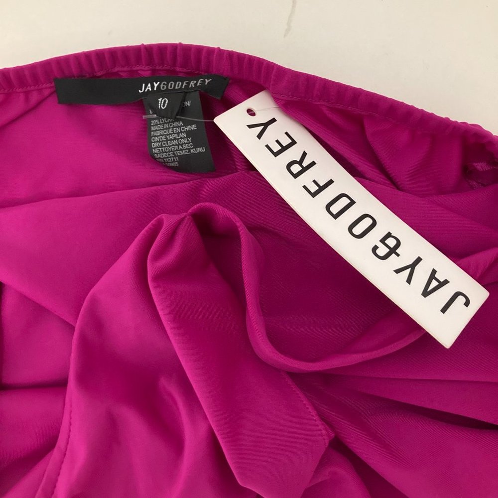 JAY GODFREY Cowl Neck Long Dress - Picture 7 of 9